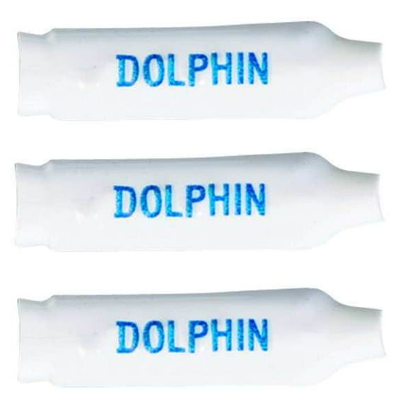 Dolphin Components InsulDsplConn,White,Run Tap,PVC,PK100 DC-100-P