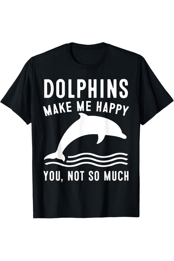 Dolphin Design For Men Women Dolphin Themed Dolphin Lover T-Shirt