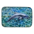 thumbnail image 1 of Dolphin Dish Drying Mat, 1 of 7