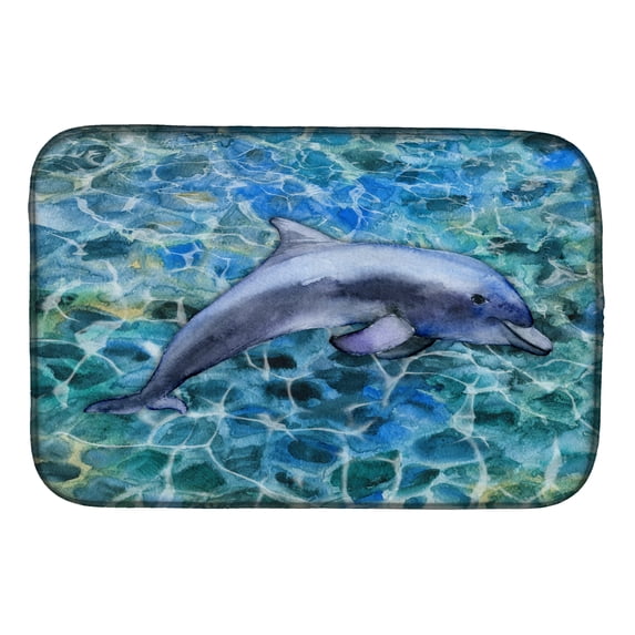 Dolphin Dish Drying Mat