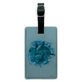 thumbnail image 1 of Dolphin Dudes Diving Rectangle Leather Luggage Card Suitcase Carry-On ID Tag, 1 of 8