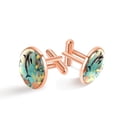 thumbnail image 1 of Dolphin Elegant Stainless Steel Men's Cufflinks for Dress Shirts - Formal Occasions., 1 of 6