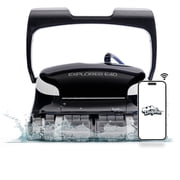 Dolphin 2026 Model Explorer E40 Wi-Fi Robotic Pool Vacuum Cleaner Pools up to 50 FT - Waterline Scrubber Brush