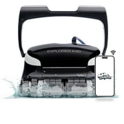 Dolphin 2024 Model Explorer E40 Wi-Fi Robotic Pool Vacuum Cleaner Pools up to 50 FT - Waterline Scrubber Brush