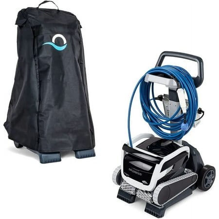 Dolphin Explorer E70 Wi Fi Robotic Pool Vacuum Cleaner up to 50 FT - Premium Bundle with Caddy and Cover