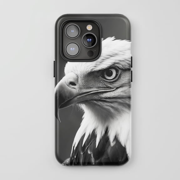 Dolphin For All iPhone Series Protective Phone Case Photographic Nature Black White