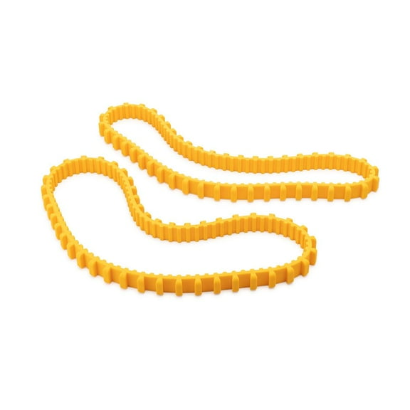 Dolphin Genuine Replacement Part 9985007-R2 Durable, Multi-Surface Yellow Tracks for Traction and Movement (2PK)