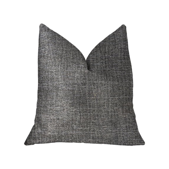 Dolphin Gray Luxury Throw Pillow