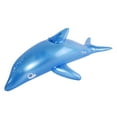 Dolphin Inflatable Pool Toy Aquatic Themed Decor Inflate Pool Beach …