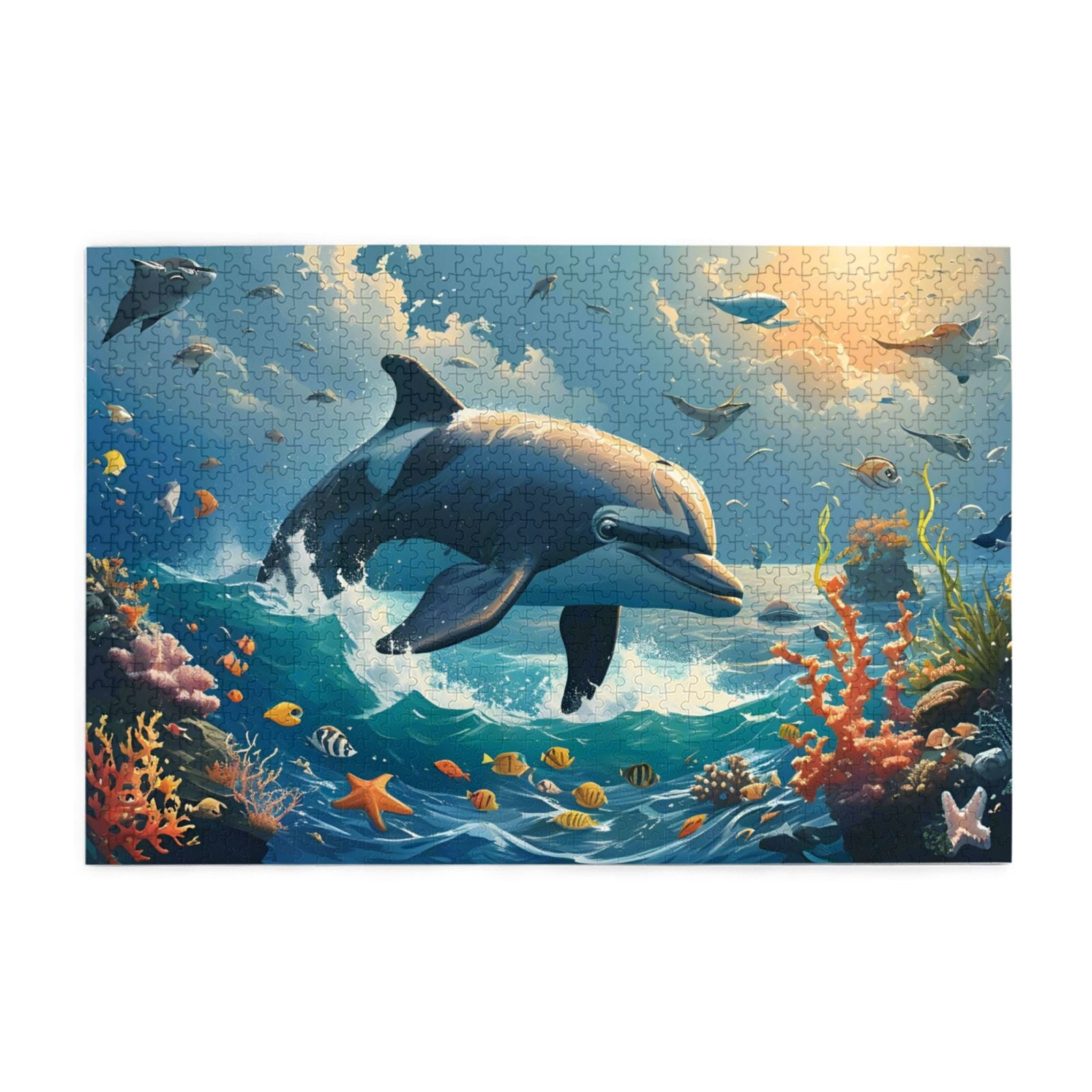 500-Piece Wooden Jigsaw Puzzle – Doors Of The World, Basswood Pieces, Alphabet Back - View #12