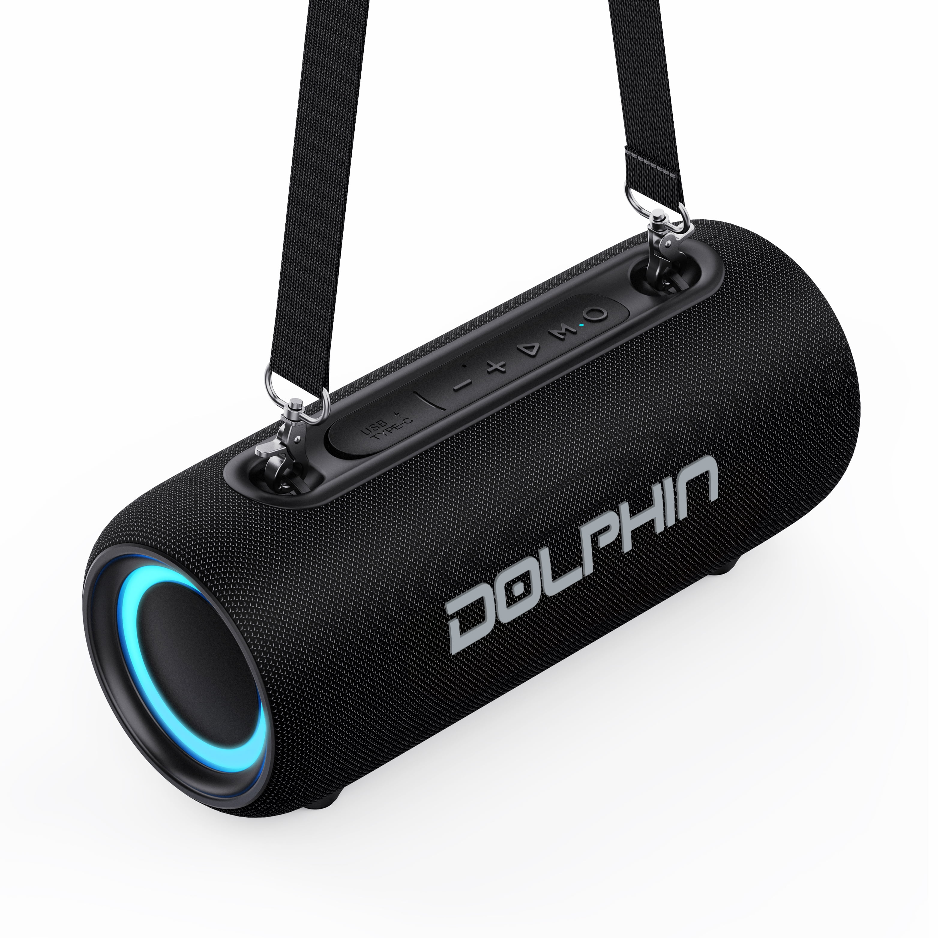 Dolphin LX-30 Waterproof Bluetooth Speaker, 26W Loud Portable