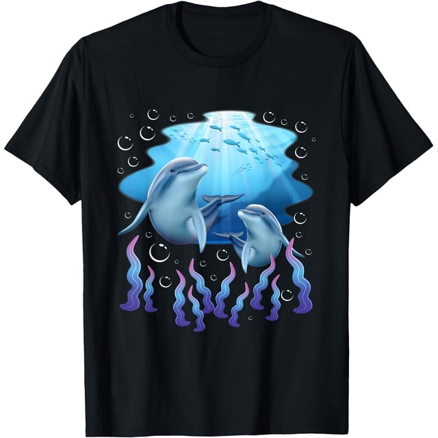 Dolphin Lover Ocean Zoology Zookeeper Marine Biologist TShirt for Men