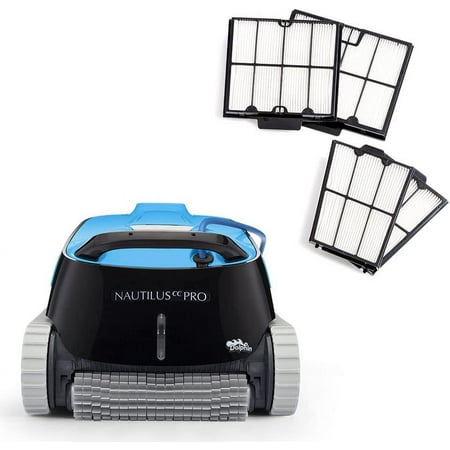Dolphin Nautilus CC Pro Robotic Pool Automatic Pool Cleaners with WiFi Control, Pools Up To 50 FT
