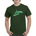 thumbnail image 1 of Dolphin Neon T-Shirt Men -Image by Shutterstock, Male 3X-Large, 1 of 4