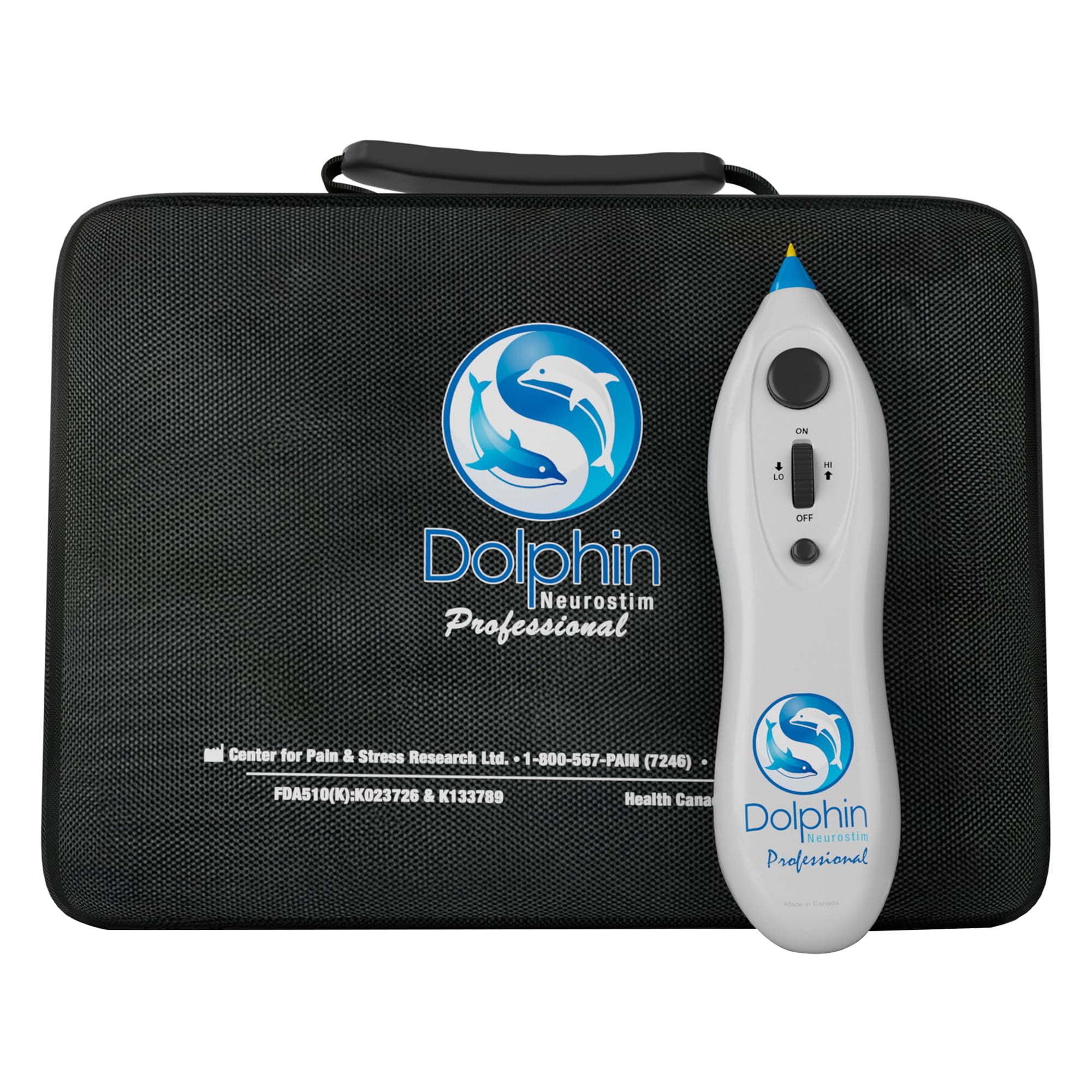 リラクゼーショングッズ Dolphin Microstim & MPS Pain Therapy Dolphin Neurostim OTC Electronic Acupuncture Pen Portable