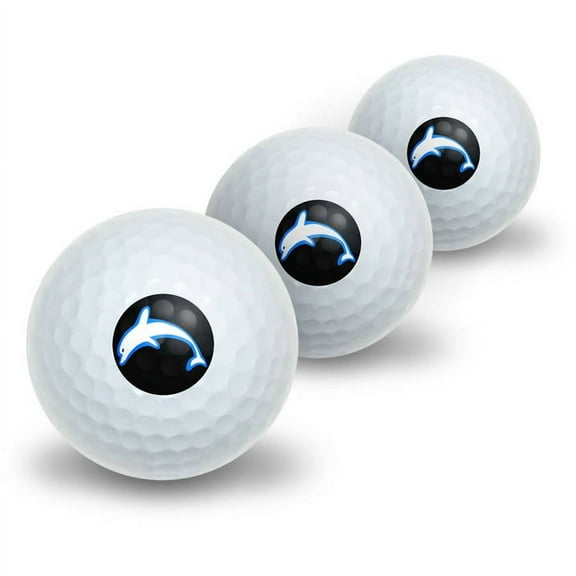 Dolphin Novelty Golf Balls, 3pk