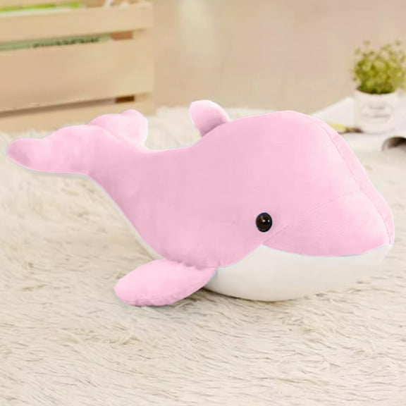 Dolphin Plush Toy, Stuffed Animal for Children and Adults, Realistic Soft and Cuddly, Perfect Gift for Birthday and Holidays, Durable Polyester Material