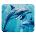 thumbnail image 1 of Dolphin Printed Square Mouse Pad, 8.3x9.8 Inch Non-Slip Rubber Bottom Gaming Mouse Pad for Office Use, 1 of 6