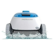 Dolphin Proteus DX3 Robotic Pool Vacuum Cleaner  Wall Climbing Capability  Powerful Active Scrubbing Brush  Ideal for All Pool Types up to 33 FT in Length 99996114-LES