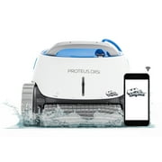 Dolphin Proteus DX5i Robotic Pool Vacuum Cleaner with Wi-Fi Control — Wall Climbing Capability — Powerful Waterline Scrubbing — Ideal for All Pool Types up to 50 FT in Length 99996212-LSWIF