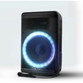 thumbnail image 1 of Dolphin SP-1600RBT 15" High Powered Bluetooth Party Speaker – Deep Bass, Loud Sound System with LED Lights, Includes Microphone and Remote Control, 1 of 6