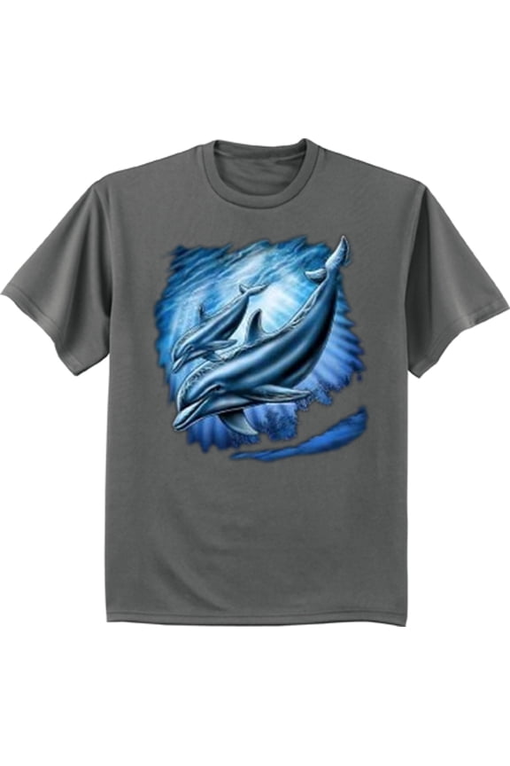 Dolphin Shirt Marine Life Mens Graphic Tee