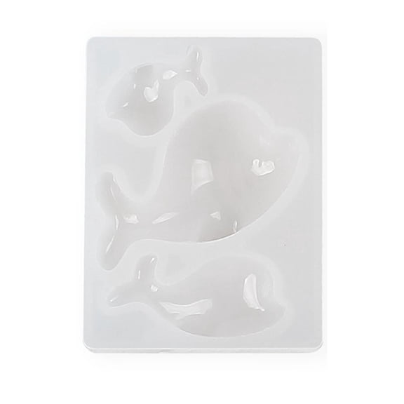 SDFGTstore Dolphin Silicone Mold Project Making Accessory Plaster Making Gift Present Suppl