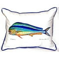 thumbnail image 1 of Dolphin Small Indoor/Outdoor Pillow 11x14, 1 of 2