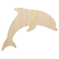 thumbnail image 1 of Dolphin Solid Wood Shape Unfinished Piece Cutout Craft DIY Projects - 4.70 Inch Size - 1/8 Inch Thick, 1 of 7