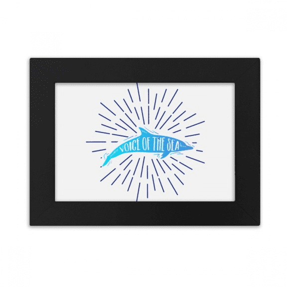 Dolphin Sound Swimng Sea Desktop Photo Frame Ornaments Picture Art Painting