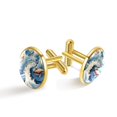 thumbnail image 1 of Dolphin Stainless Steel Cuff Links for Men, Versatile and Stylish Addition to Your Wardrobe, for Formal and Business Attire, 1 of 6