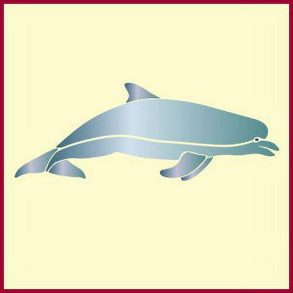 Dolphin Stencil - Sea Ocean Creatures Mylar Drawing Crafting - The Artful Stencil