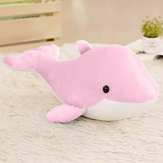 Dolphin Stuffed Animals Plush Pillows Soft Sea Animal Plush Toys Dolls Stuffed Animal Plushies Gifts for Kids(Pink,15.7")