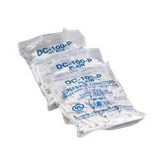 Dolphin Super B Connectors DC-100-P - Crimp wire protector - white (pack of 100)