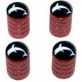 thumbnail image 1 of Dolphin Tire Rim Wheel Aluminum Valve Stem Caps, Multiple Colors, 1 of 1