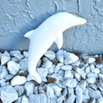 thumbnail image 1 of Dolphin Wall Plaque 5.5" IN STOCK Ceramic Bisque Ready To Paint Pottery, 1 of 2