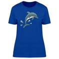 thumbnail image 1 of Dolphin Water Animal Ocean T-Shirt Women -Image by Shutterstock, Female Medium, 1 of 2