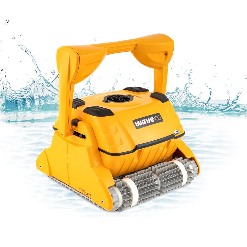 Dolphin Wave 100 Commercial Robotic Pool Cleaner with Caddy 9999096X-USW