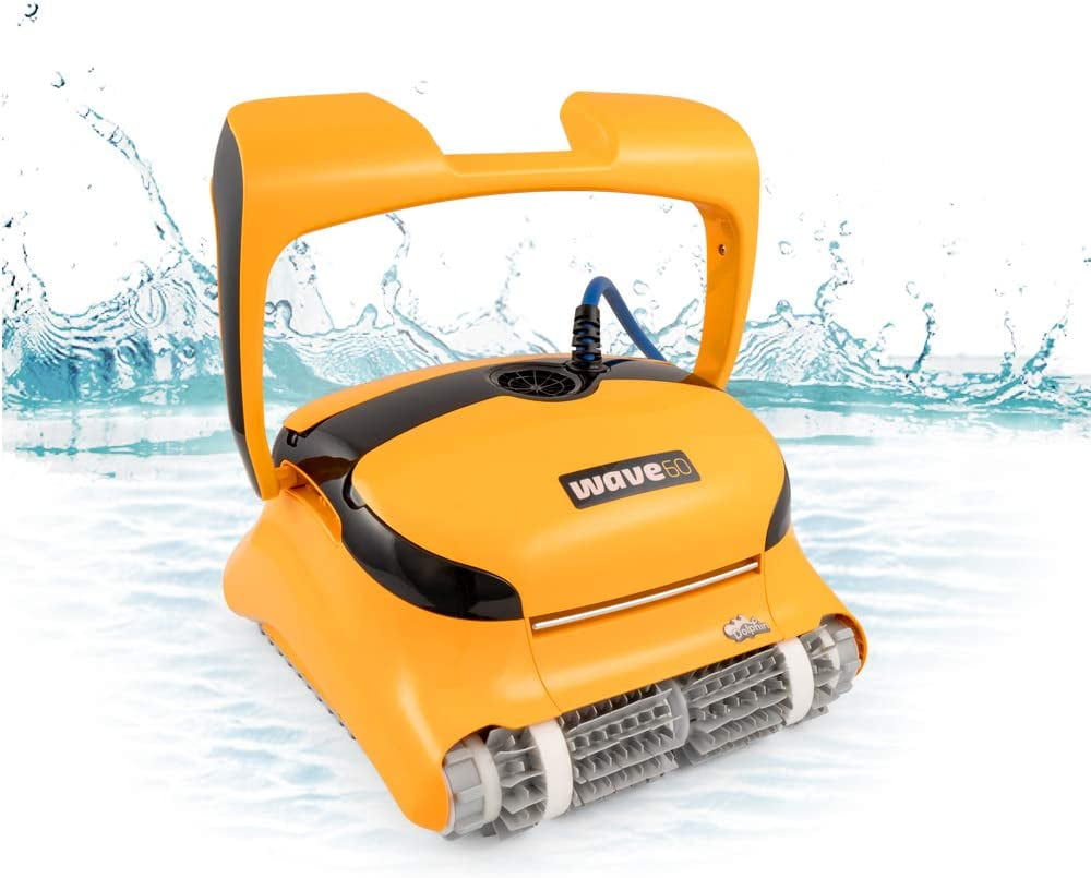 Dolphin Wave 60 Commercial Robotic Pool Cleaner with Caddy, Engineered