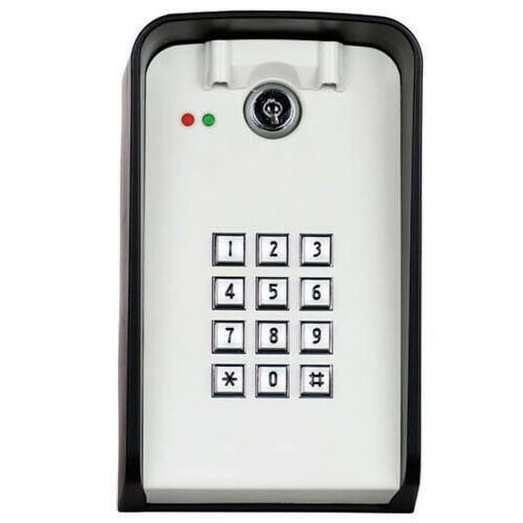 Dolphin Wired or Wireless Post Mount Keypad Multi Frequency Battery or 6-24V DC 1 Channel 315 MHz 9 Dip Switch