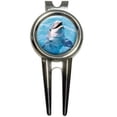 thumbnail image 1 of Dolphin In The Ocean Golf Divot Repair T, 1 of 1