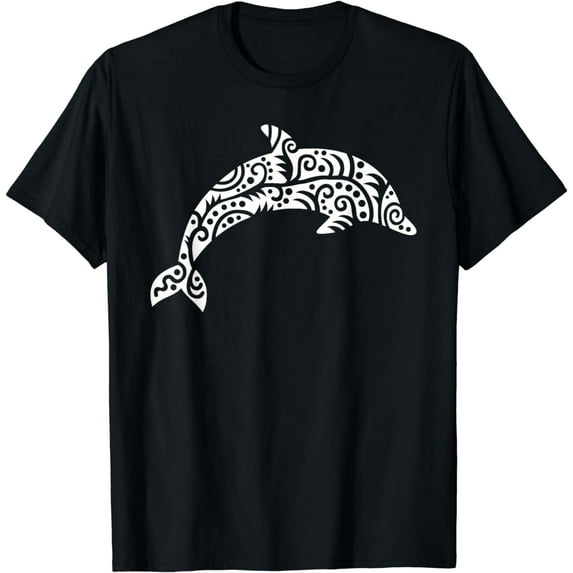 Dolphin with pattern T-Shirt