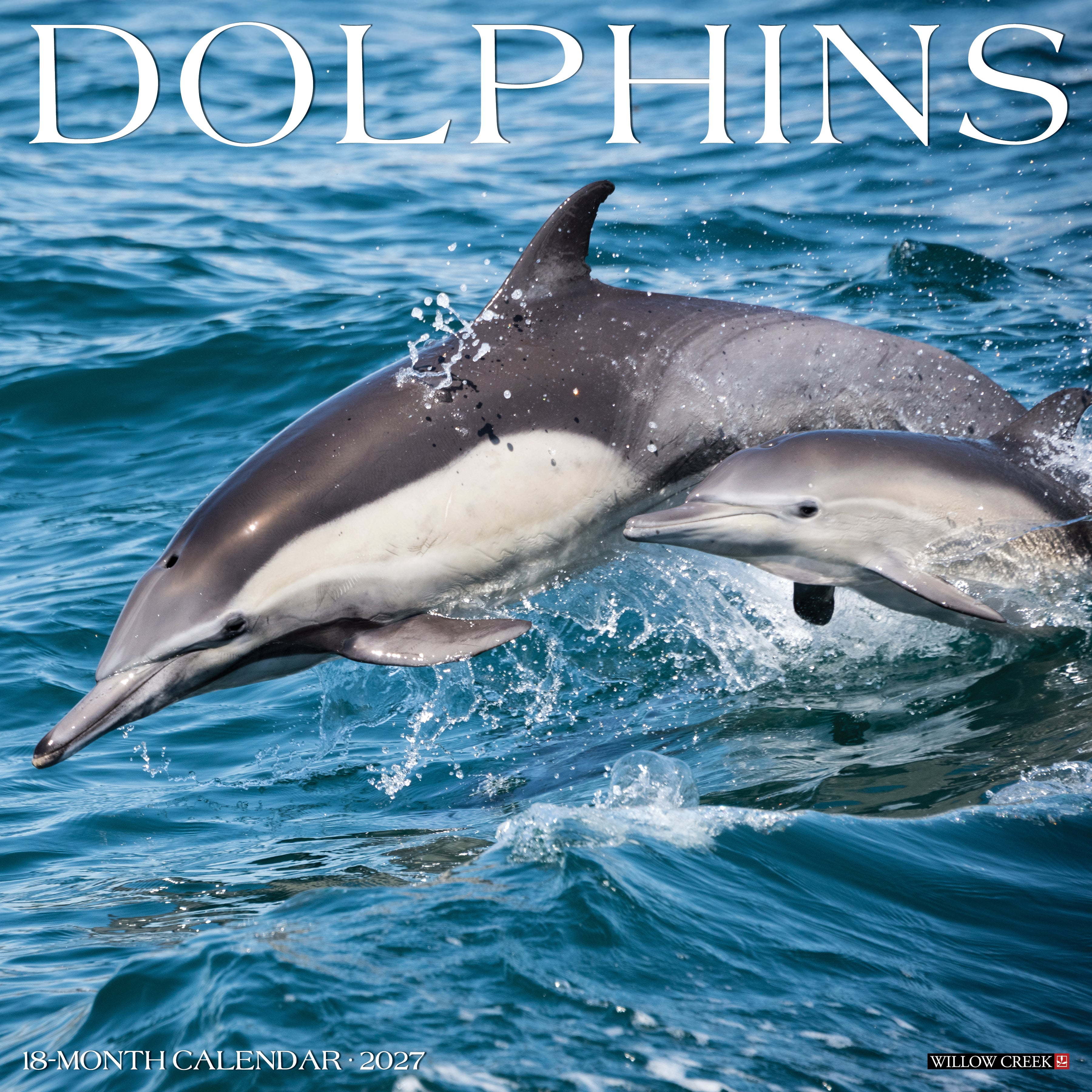 Willow Creek Press, Dolphins 2027 Wall Calendar