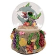 thumbnail image 1 of Dolphins Playing in the Reef Glass Musical Snow Globe Plays Song By the Beautiful Sea, 1 of 1