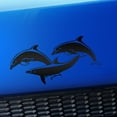 thumbnail image 1 of Dolphins - Vinyl Car Decal - Choose Color - [MATTE BLACK], 1 of 1