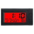 thumbnail image 1 of Dolpphoneven 2 In 1 Car Digital LCD Electronic Time Clock Thermometer Backlight Watch (red), 1 of 6