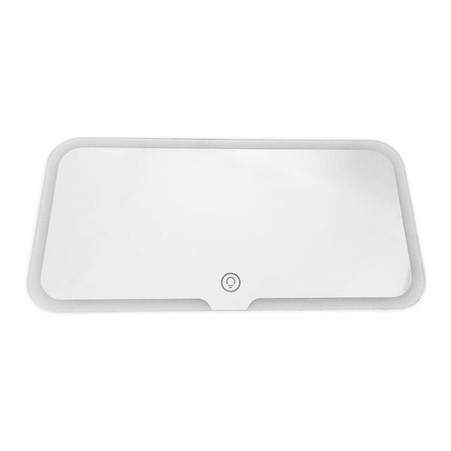 Dolpphoneven 3LED Car Sun Visor Vanity Mirror Rechargeable Makeup 2024