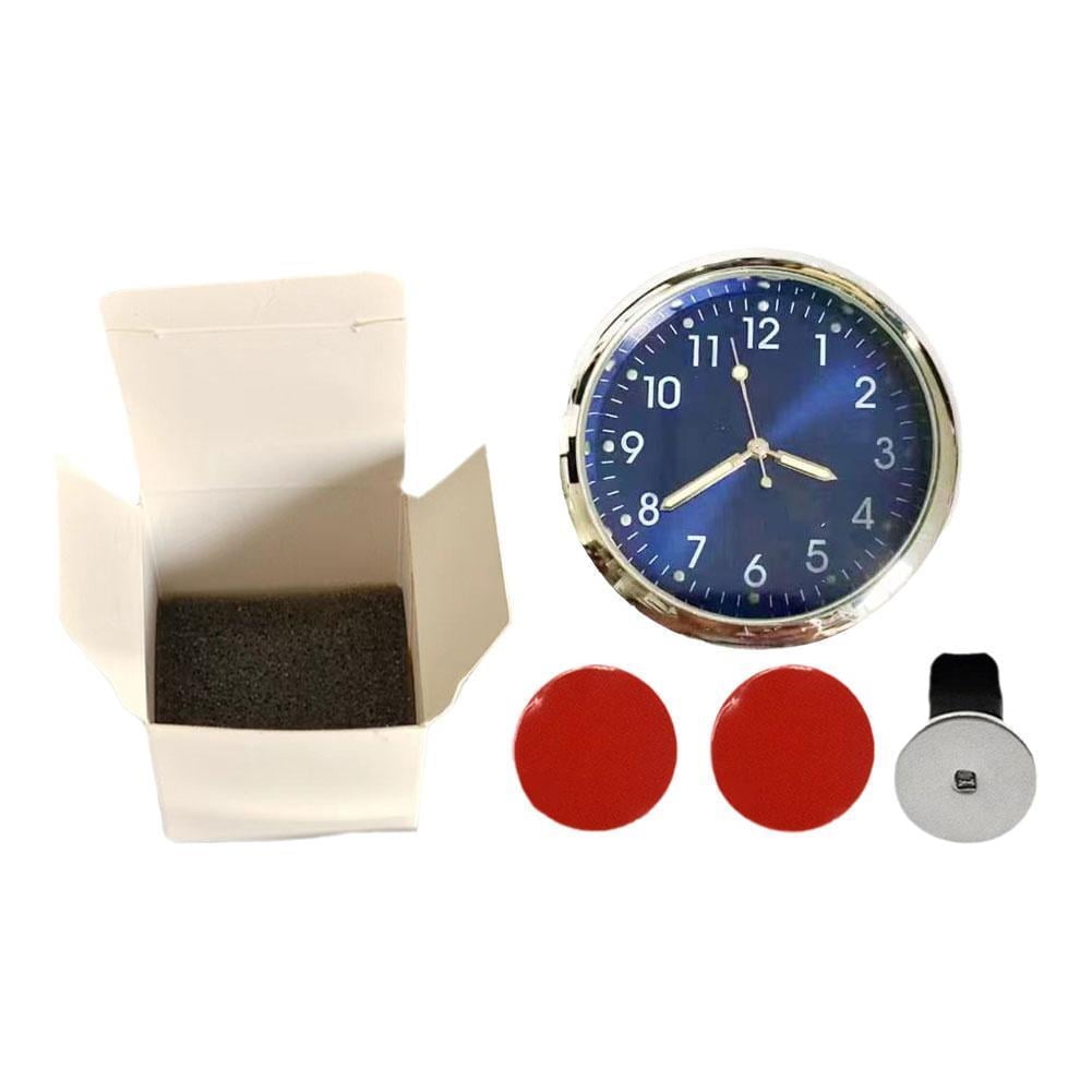 Dolpphoneven NEW Car Dashboard Clock Mini Tiny Analog Clock Watch