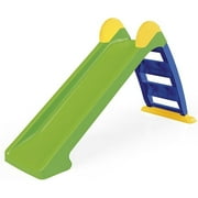 Dolu My First Garden Slide Yellow-Green-Blue - Waterslide Hose Attachment, Indoor/Outdoor, Plastic, 52.4 x 17.7 x 28.4", Toddler & Kids Ages 2+