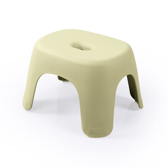 Dolu Nuve Kids Non-Slip Step Stool Plastic Toddler Helper for Bathroom, Eco Green